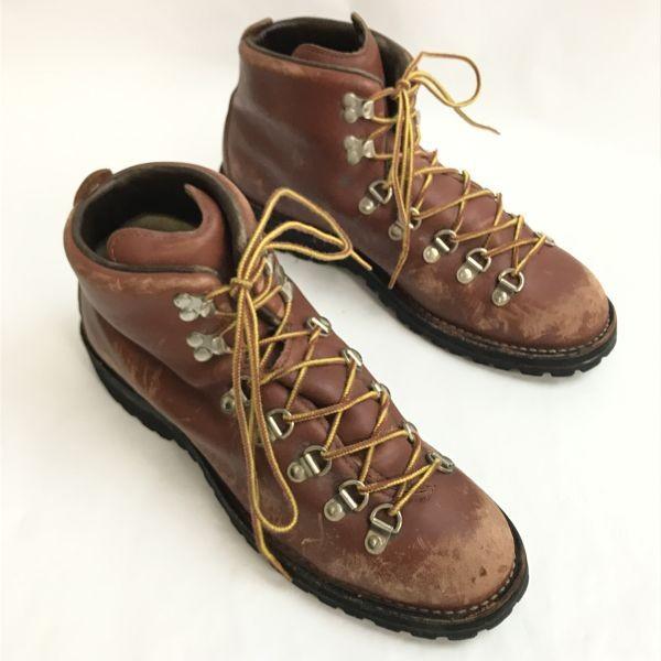 80s 90s Vintage Danner 30520 MOUNTAIN LIGHT Trekking Boots Brown Size 10D 28.0 Gore Tex(USED)