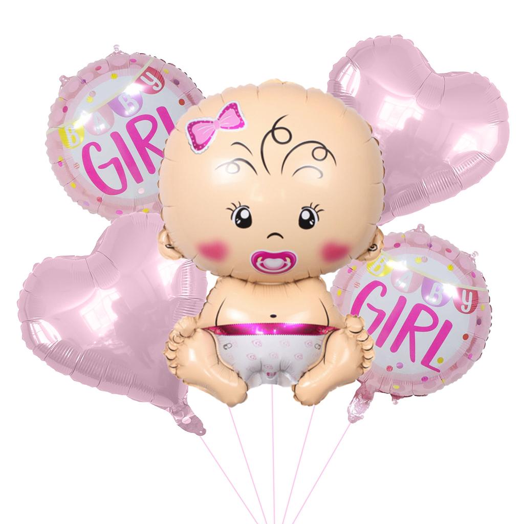 Erster Geburtstag Arrangement Babyparty Baby Aluminiumfolienballon Set Baby Geburtstagsballon Dekoration