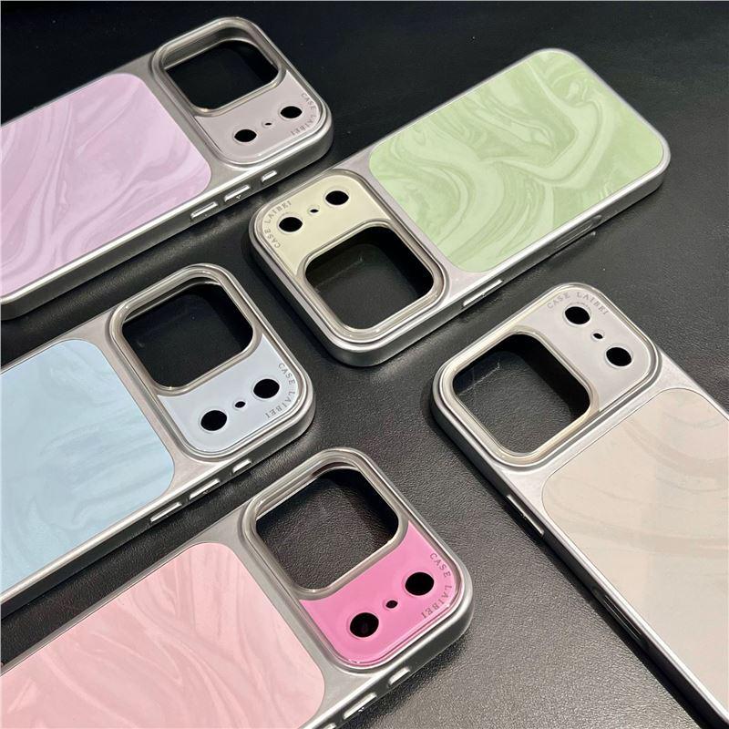 Premium Water Ripple iPhone 17 Pro Max Case with Crystal Lens and Full Coverage Protection
