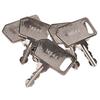 JZGRDN 5PCS Ignition Starter Keys 361144 14644 M516 15271326 Compatible with Terex Generation 7 Articulated Dump Truck ADT