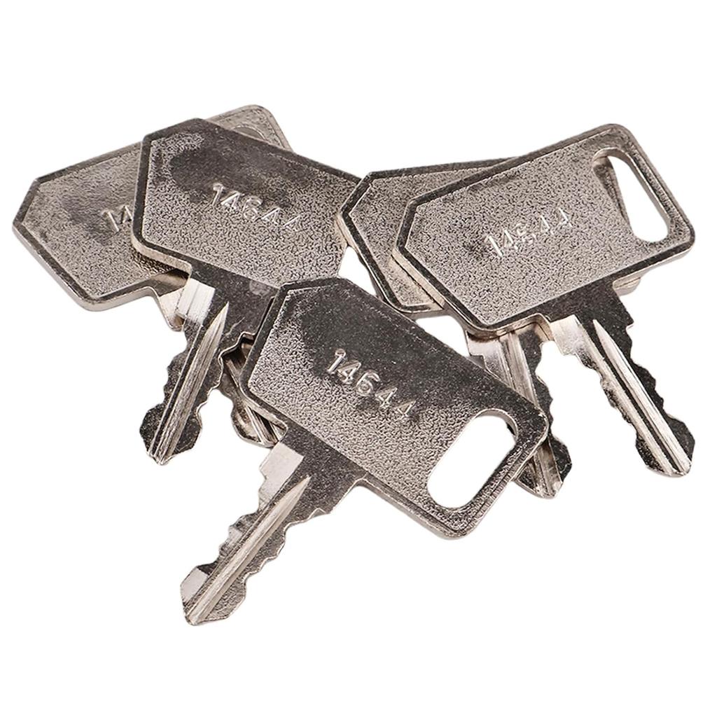 JZGRDN 5PCS Ignition Starter Keys 361144 14644 M516 15271326 Compatible with Terex Generation 7 Articulated Dump Truck ADT