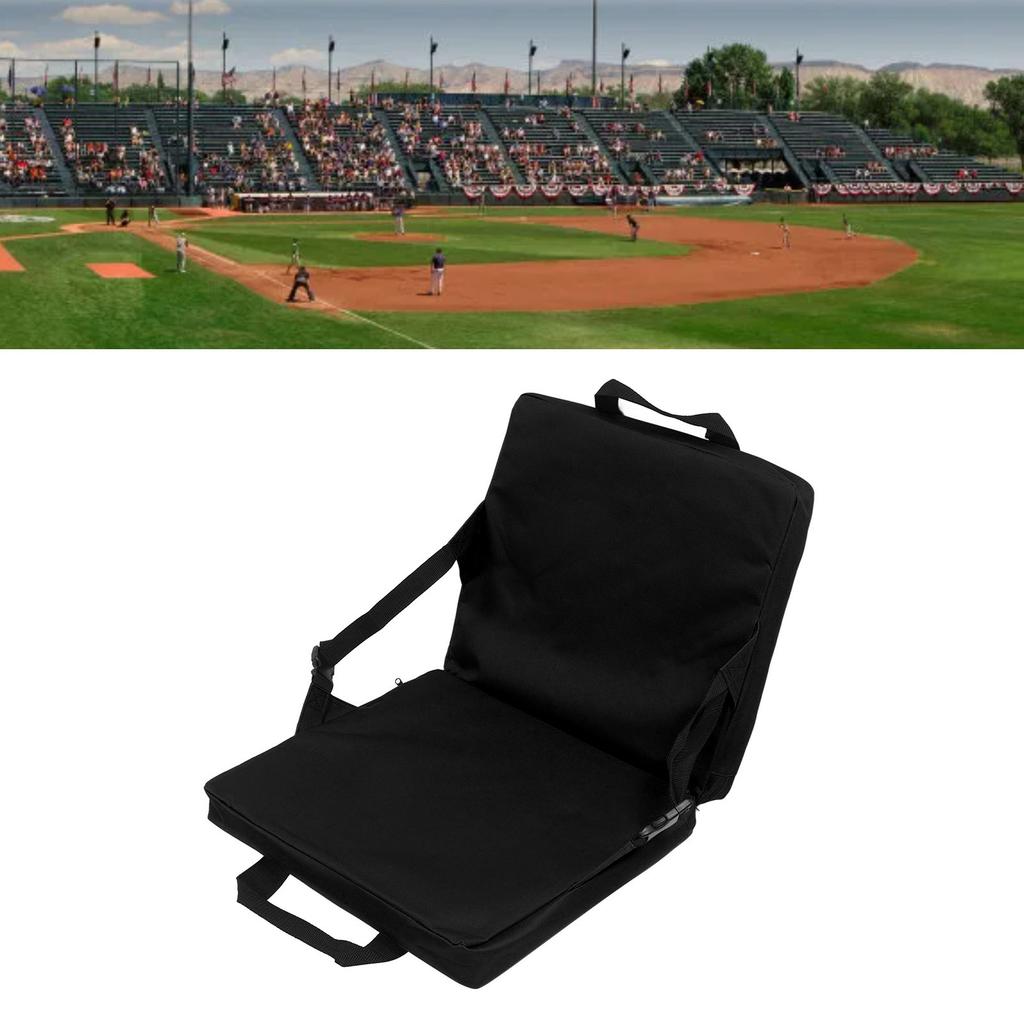 Outdoor Back Chair Cushion Thickened Dirty Proof Soft Comfortable Stadium Chair Cushion with Backrest for Stadium Beach Outdoor