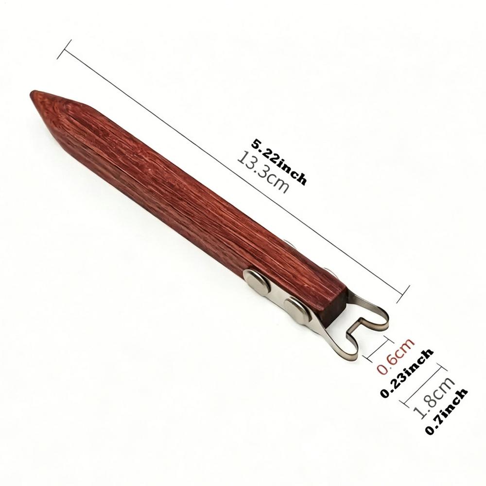 Pottery Foot Ring Tool Handmade Shapers with Wood Handle Pottery Foot And Rim Shape Tool for Centering Trim Cone Cutting Glazing
