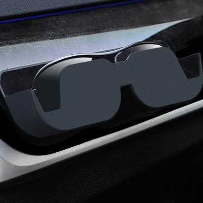 Sunglasses Case For Car Visor Universal Sunglasses Holder Magnetic Closure Auto Interior Accessories Organizer