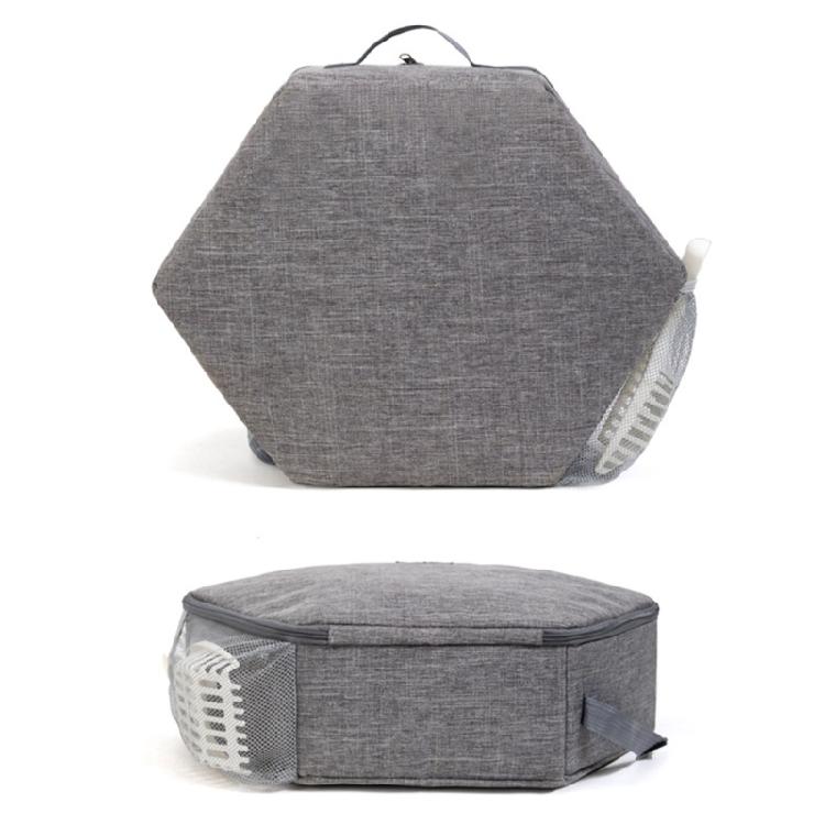 Travel Friendly Foldable Cats Litter Box with Waterproofed Fabric Easyly Clean Multipurpose Litter Box