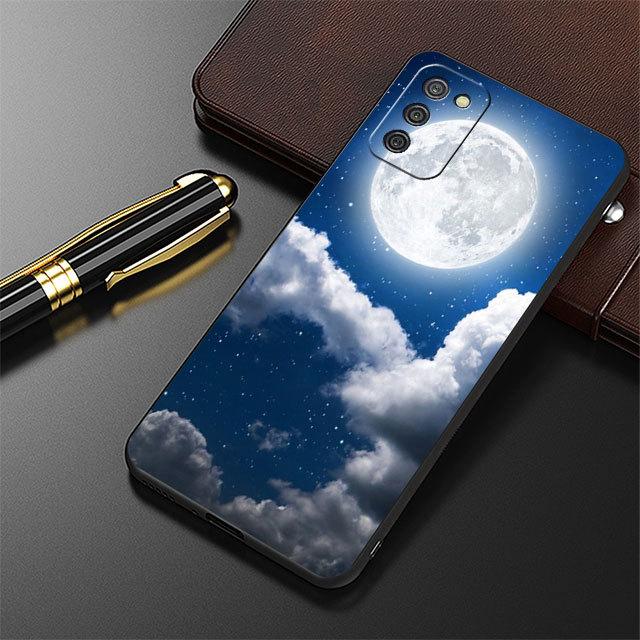 Sky Full Moon Fall Funda Für Samsung Galaxy A32 A71 A22 A12 A72 A11 A52 5g A51 4g a13 A21s A41 A23 A73 Silikon Coque