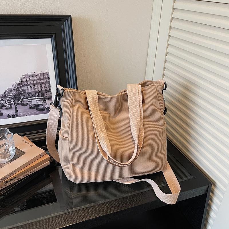 Fashion Casual Women's Shoulder Bag High Quality Tote Bag Soft Fabric Crossbody Bag Large Capacity Women's Handbags