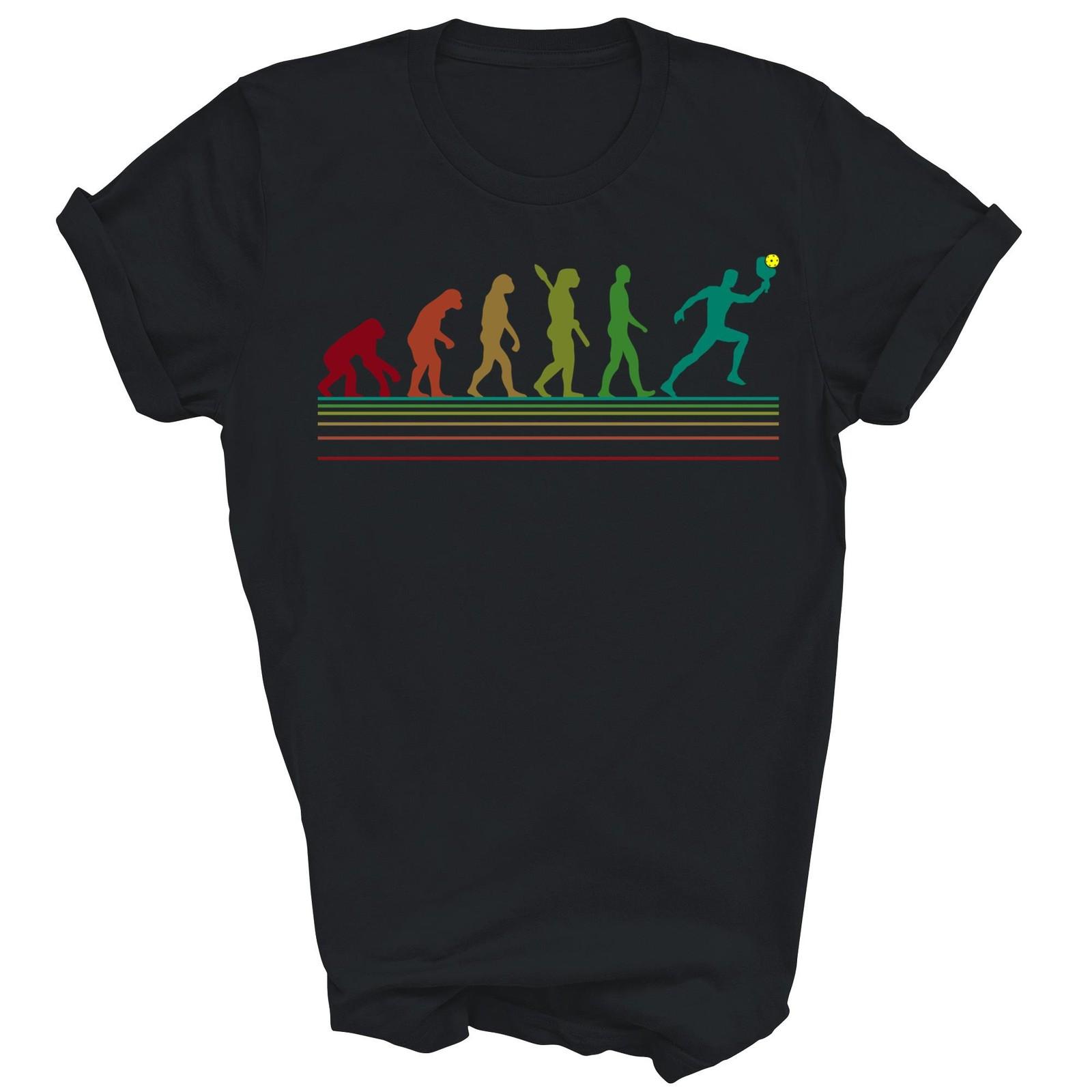Pickleball Evolution of Man Funny Unisex Shirt Gift T-Shirt XXXXL
