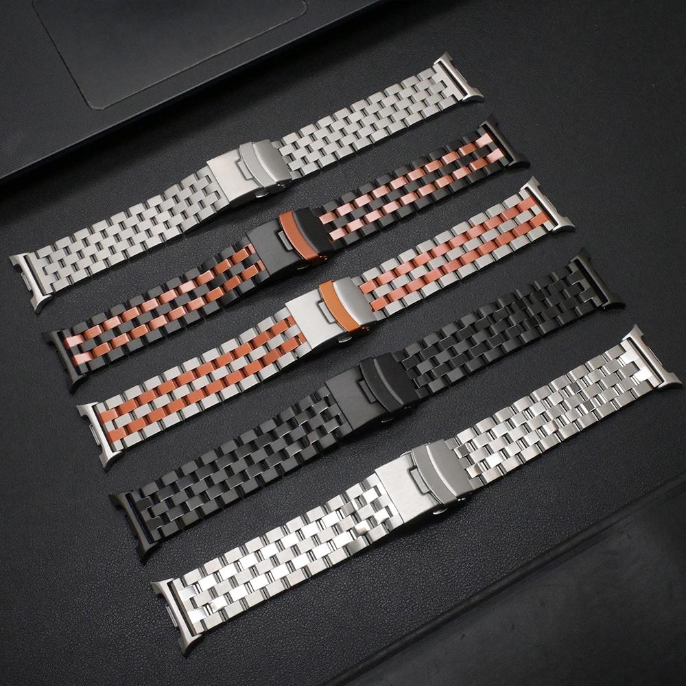 Business Stainless Steel Bracelet for Samsung Galaxy Watch 8 40mm 44mm 8Classic Men Luxury Strap for GALAXY Ultra 47mm 2025 Band