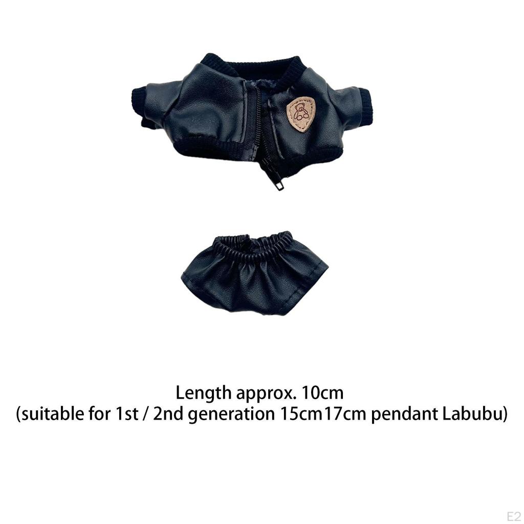 Doll Top and Pants Suit, Outfit Costume Accessories, DIY Handmade Clothing for 15cm Dolls
