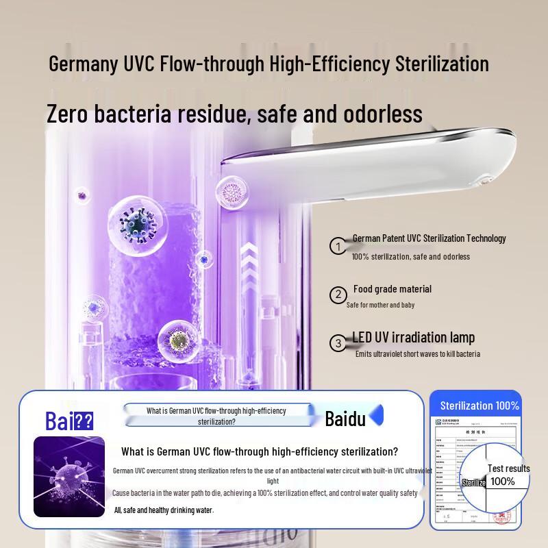 Shuangqiang Smart Foldable UV Sterilizing Electric Water Pump