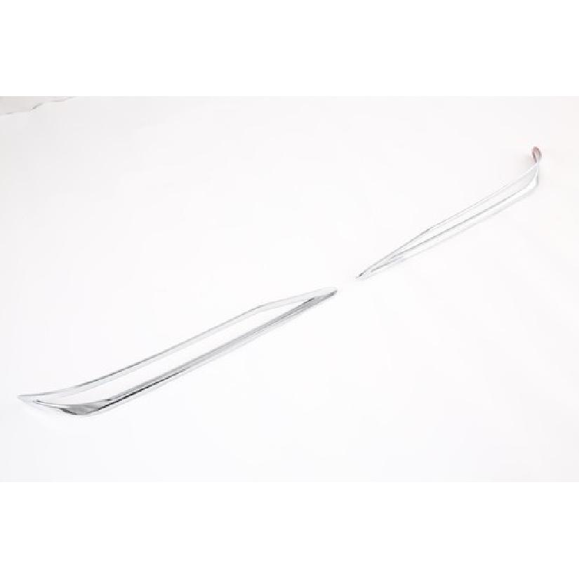 Chrome Rear Fog Light Lamp Lid Cover Trim For -2024 Hyundai Elantra