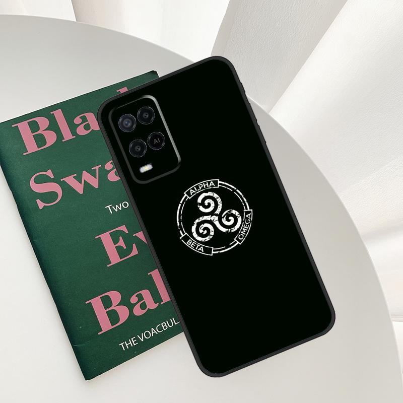 Pouzdro Teen Wolf pro Oppo A58 A78 A98 A15 A16 A17 A52 A72 A76 A96 A54 A74 A94 A57 A77 A54S A57S Kryt