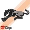 AHYU6 3D Emblem Decals Stickers Vinyl Rear Emblem Black ABS Tailgate Compatible with Ford Bronco Sport Accessories 2020 2021 2022 2023