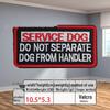 In-Stock Service Dog Embroidered National Flag Tactical Morale Patch - Hook & Loop Arm Badge