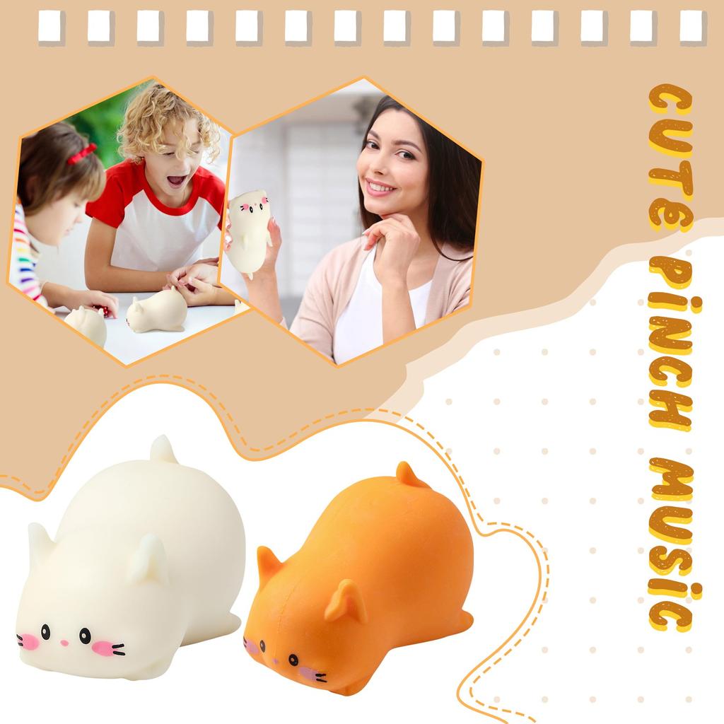 Stress And Cute Slow Toys, Release Stress Preferred Toys, Cute Cat Shape Toys