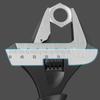 Durable Wide Mouth Plumbing Adjustable Wrench Tool for Home, Automotive, and Maintenance