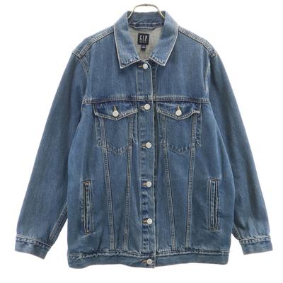 GAP DENIM Denim Jacket M Wash Blue Denim Jacket Trucker Women Used