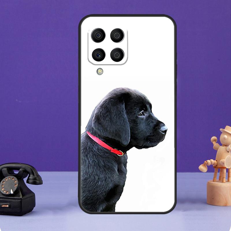 Cartoon Golden Retriever Dog Case For Samsung Galaxy M12 M32 M52 M56 M06 M16 M36 M54 M34 M14 M35 M55 M15 M11 M31 M13 M53