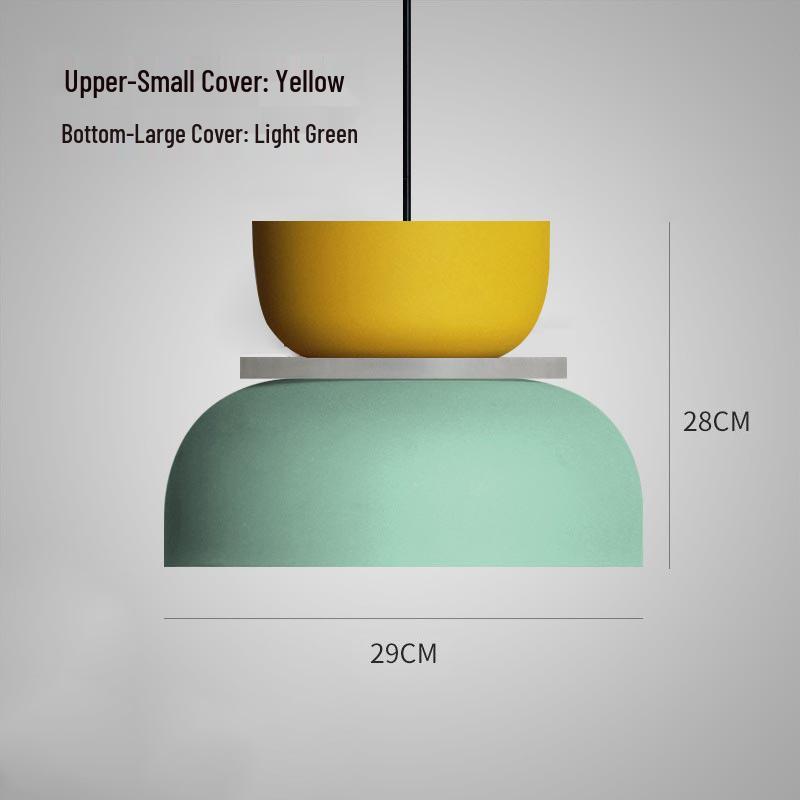 Nordic Macaron Pendant Light for Living Room