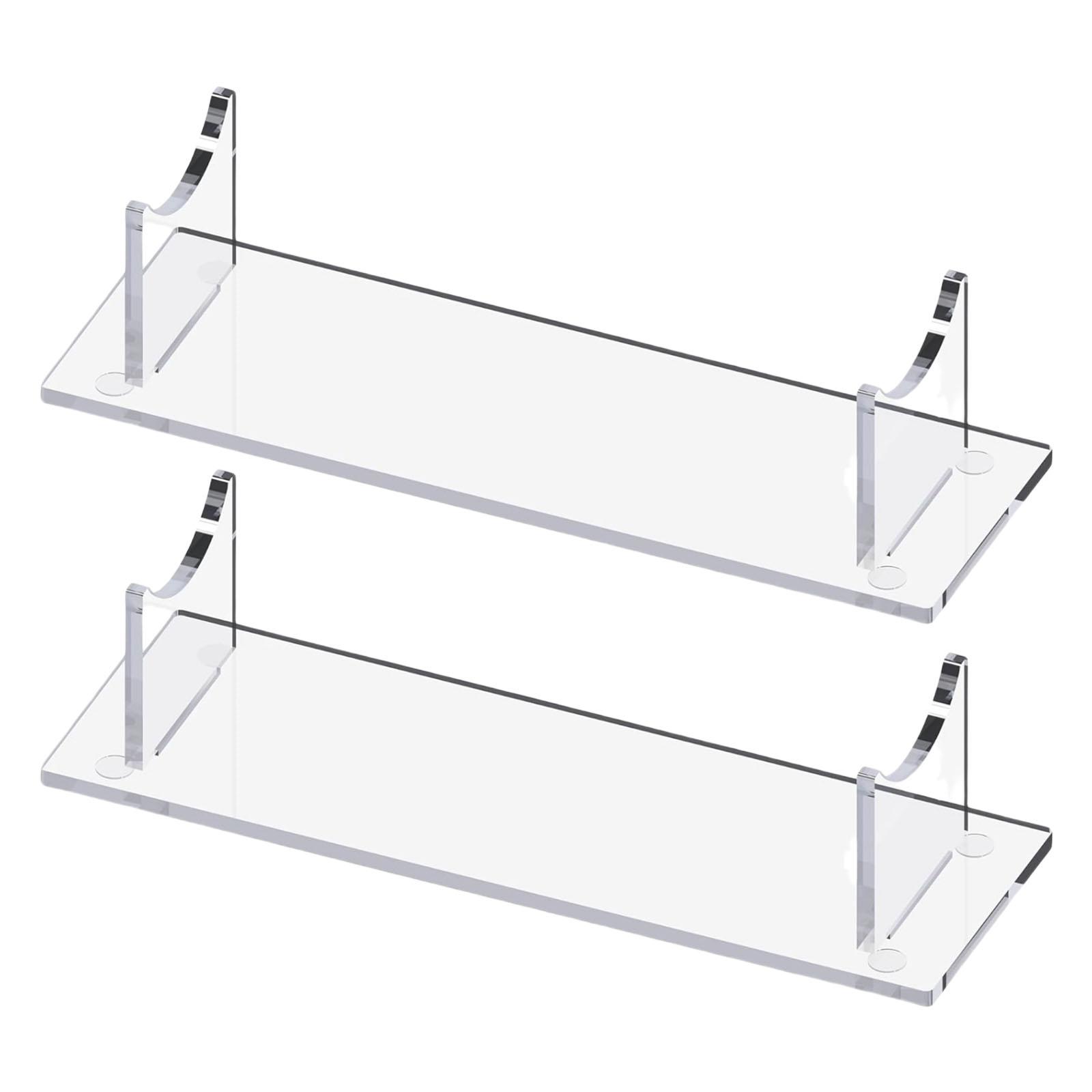 Акриловая подставка для сабель многофункциональный дисплей для мечей кинжалов жезлов и предметов коллекционирования прозрачный держатель с черным основанием прозрачный 1369₽