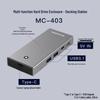 M2 Dual Protocol Type-C Docking Station with HDMI 2.0 and USB Hub for Laptop Expansion