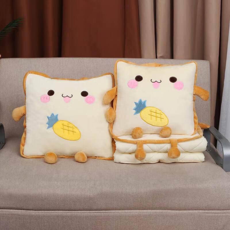 

Cartoon Dual-use Pillow Quilt & Cushion
