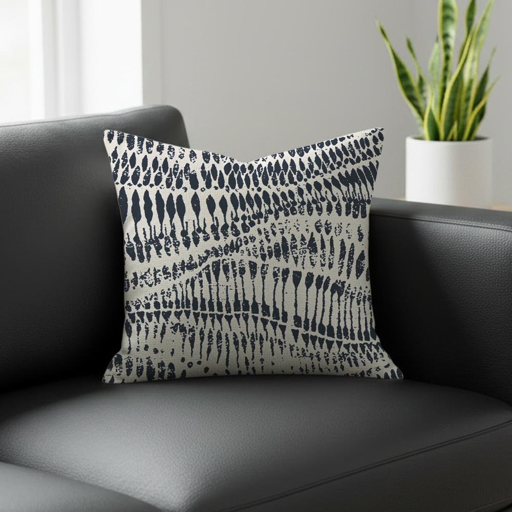 P-Printed Pattern Cushion Cover Natural Linen Pillowcase Set, All-In-One Decor For Sofa, Bedroom & Chair