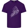 Motocross Rider Drawing Dirt Bike MotoX Unisexs Light Cotton TShirt