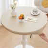 Waterproof Round Table Cover Oil Proof Table Protector Full-wrapped Desktop Cover  Kitchen Use