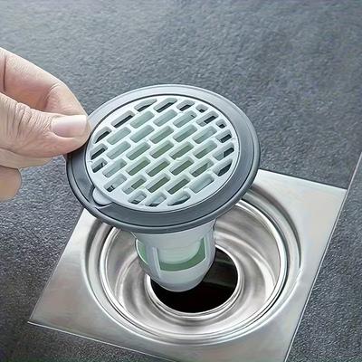1-10PCSBath Shower Floor Drain StrainerCover Plug Trap Silicone Anti-odor Sink Bathroom Water Filter Insect Prevention Deodorant