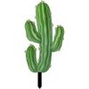 Cactus Garden Stake Acrylic Cactus Yard Art Outdoor Cactus Statue Sculpture Ornament for Garden Lawn Ground Yard Decorations