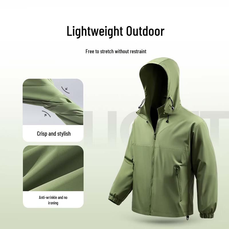 Jeanswest 2026 Trendy Hooded Windproof Jacket