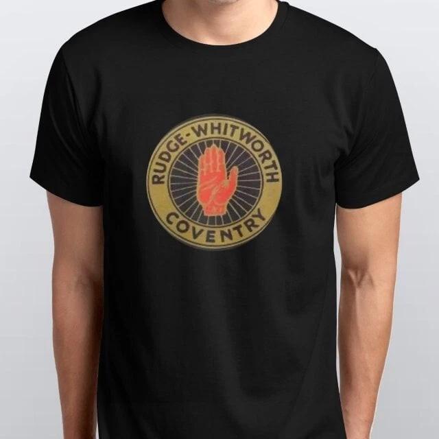 Rugde Whitworth Motorcycles Round Style Motorcycle Printed T Shirt All sizes S