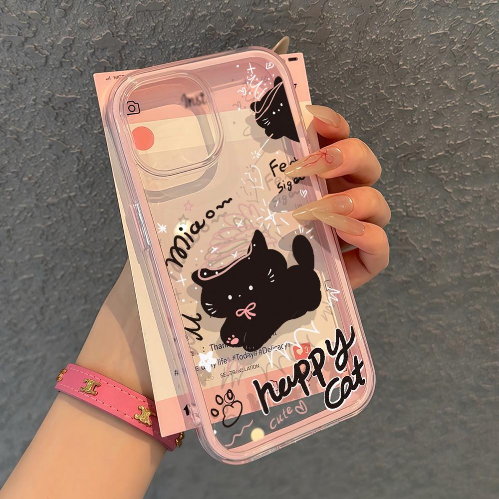 Malovaný kryt na telefon pro iPhone 17 11 12 13 14 15 16 iPhone 17 12 13 14 15 16 Pro 17 12 13 14 15 16 Pro Max  Vysoce kvalitní malovaný zvířecí roztomilý kryt na telefon