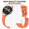 Original Silicone Strap For Huawei Watch 5 42MM No Gaps Rubber Sport Band For Huawei Watch 5 46mm Business Quick Release Band