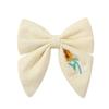 Flower Embroidery Bow Hair Clip Sweet Princess Girls Hair Clips Handmade Ribbon Bangs Hairpin Cute Bowknot Barrettes Headwear
