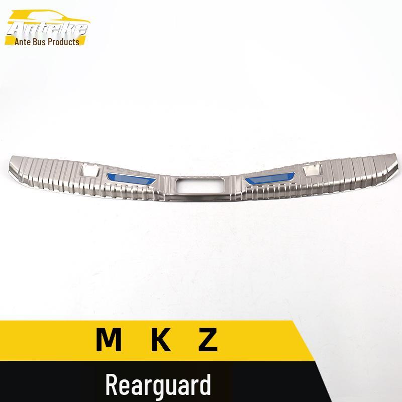 MKZ Stainless Steel Rear Guard Trunk Protection Pedal Decorative Sticker