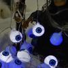 1PC 3M/9.84FT. 20LED Spooky Halloween Eyeball String Light Battery Powered Suitable For Home Yard Outdoor Festival Party Decor