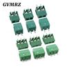 10PCS KF350 KF350-2p 3p Pitch 3.5mm 2 3 Pin Spliceable Plug-in PCB Screw Terminal Block Connector 300V 10A For 24~18 AWG Cable