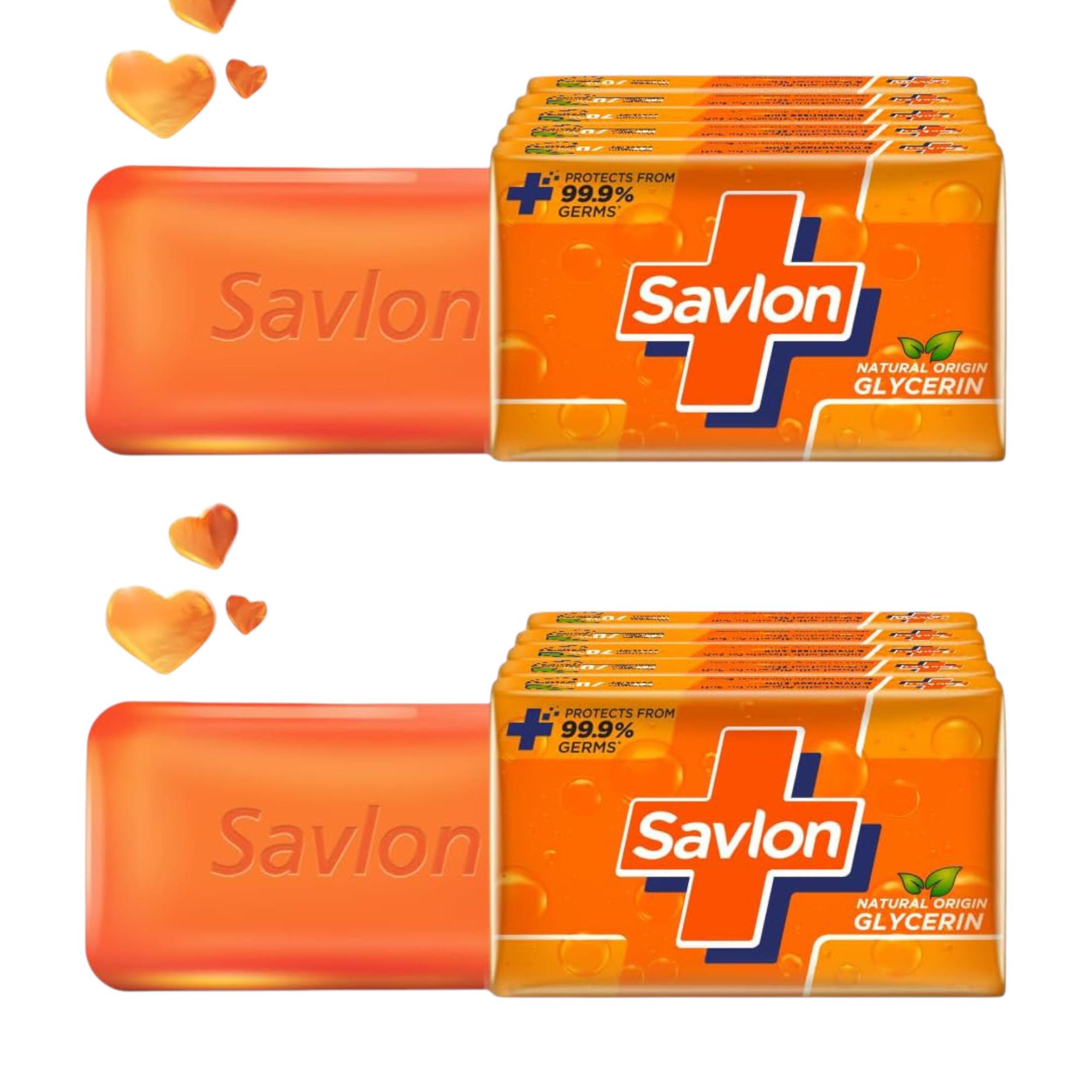 

Savlon Moisturizing Glycerin Soap Bar 125gx10 Gentle Cleansing With Germ Protection For Soft Skin Suitable For All Types