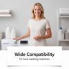 Washing Machine Cleaner Tablets for Deep Cleaning and Deodorizing Removes Residue Limescale and Odors Compatible with All Washing Machines 12 Pieces