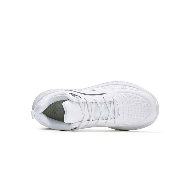 Under Armour Comfortable Versatile Simple Sports Low-Top Running Shoes Kids Sneaker White 2341115-100