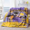 Kobe Customize Your Name Blanket Gift Personalized Blanket Warmthful Decor Suitable For Bedding Nap Living Room Picnics Four Seasons Universal