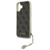 Guess Guhcp16Sgf4Gbr Iphone 16 6.1      Brązowy/Brown Hardcase 4G Charms Collection