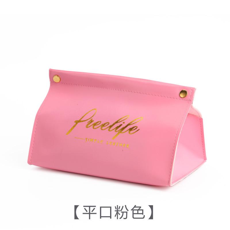 Simple Tissue Case Box Container Leather Retro Toilet Pumping Box Car Towel Napkin Papers Bag Holder Box Case Pouch Table Decor