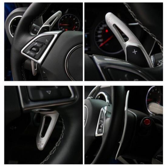 Steering Wheel Shift Paddle Shifter Extension For Chevy 14-19 C7 Corvette/Camaro