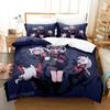 Luxury New 3D Print Anime Game Helltaker Bedding Set Duvet Cover Bed Set Quilt Cover Pillowcase Queen Boys Adult Bedding Set