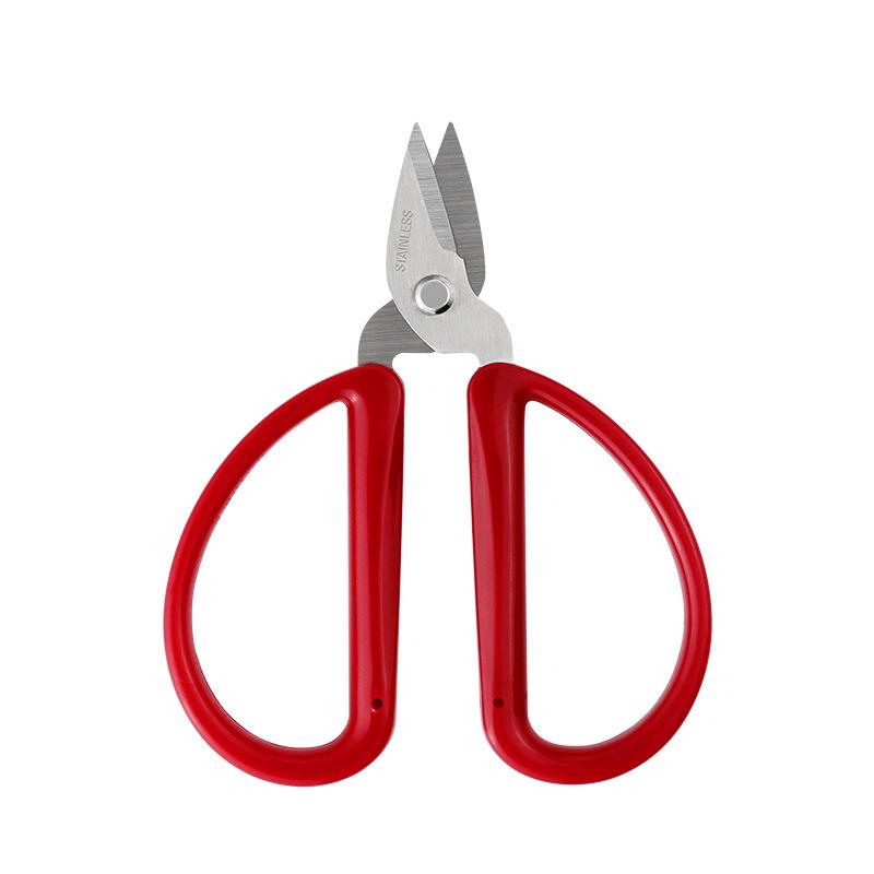 Red Handle Stainless Steel Toenail Clippers for Dead Skin and Foot Care