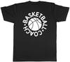 Basketball Coach Unisex Mens Womens Ladies T-Shirt Tee